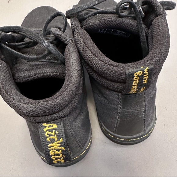 DR. MARTENS black Belmont canvas lace up boots, 7 women’s 7L. - Picture 6 of 7